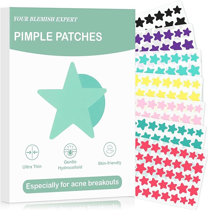 Lullu Pimple Patches (280 PCS, 7 Colors)