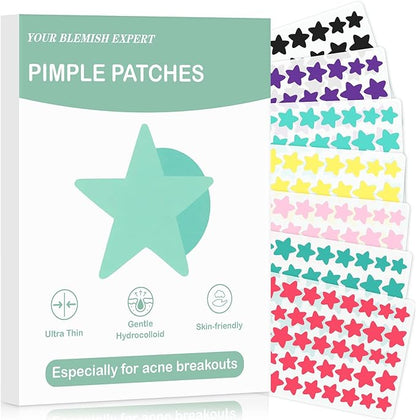 Lullu Pimple Patches (280 PCS, 7 Colors)