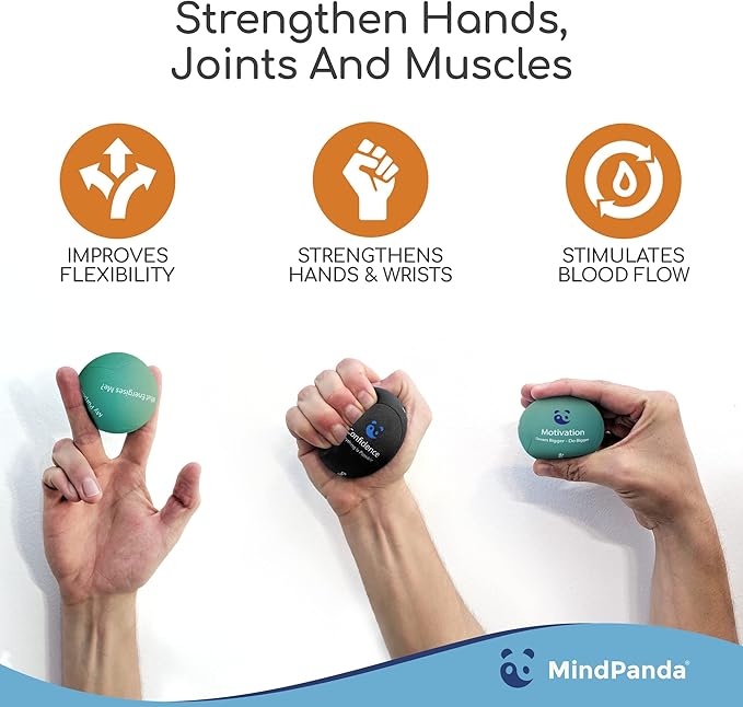 Mind & Body Stress Balls (3 Pack)