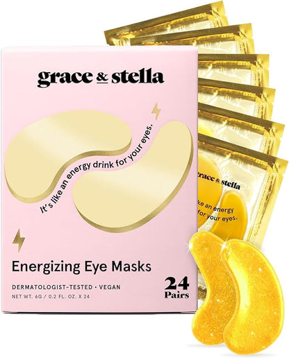 Grace & Stella Under Eye Mask (24 Pairs - Gold)