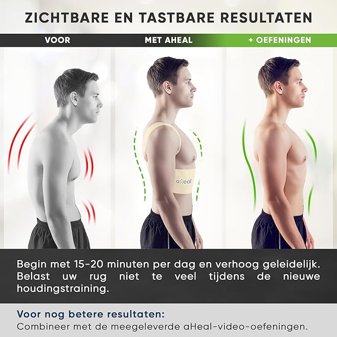 aHeal Posture Corrector Back Brace