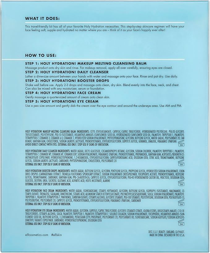 e.l.f. SKIN Hydrated Ever After Skincare Mini Kit